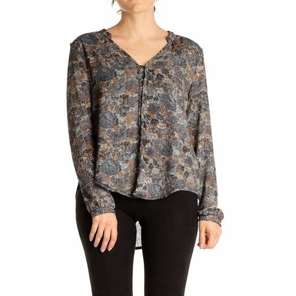 ASTR the Label Tops - ASTR  the Label Blouse Top Size M Multicolor All Day Wear High Low Lightweight